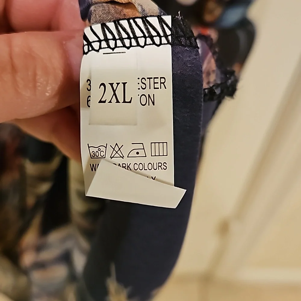 Brand unknown Long Black Floral Sundress Size 2xl - Picture 10 of 11